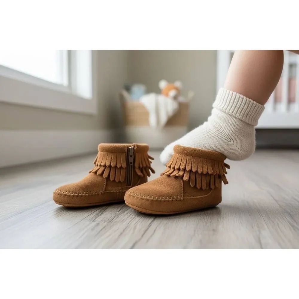 Minnetonka toddler booties